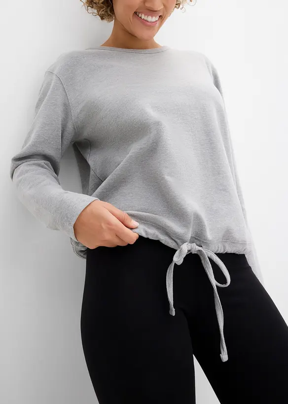 Sweatshirt aus reiner Bio-Baumwolle, bonprix