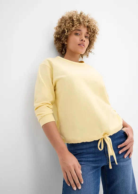 Sweatshirt aus reiner Bio-Baumwolle, bonprix