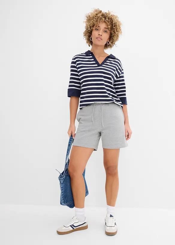Sweat-Shorts aus reiner Bio-Baumwolle, bonprix