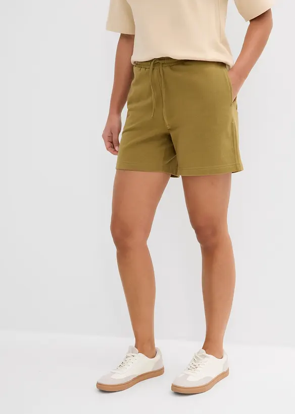 Sweat-Shorts aus reiner Bio-Baumwolle, bonprix