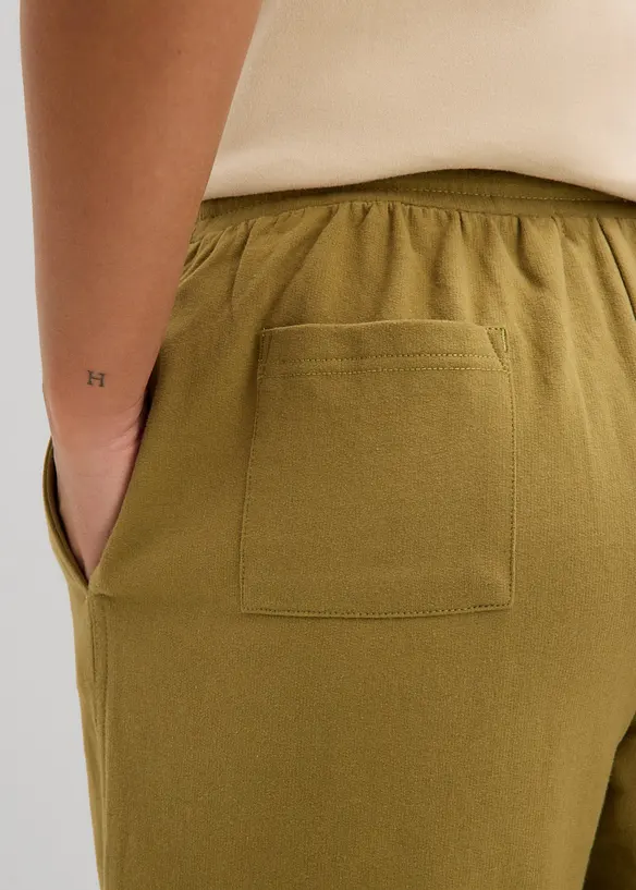 Sweat-Shorts aus reiner Bio-Baumwolle, bonprix