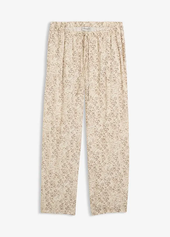 Schlupfhose aus flie&szlig;ender Viskose, bonprix