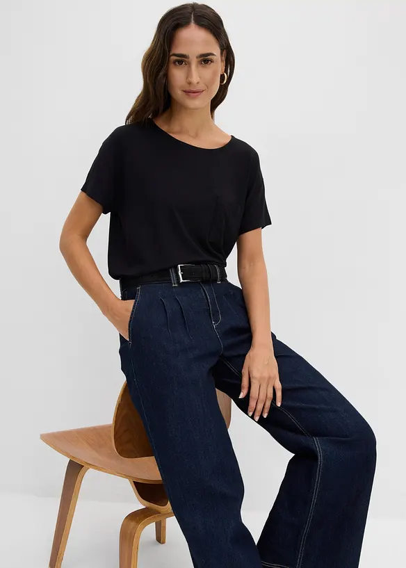 Shirt aus softem Viskose-Mix, bonprix