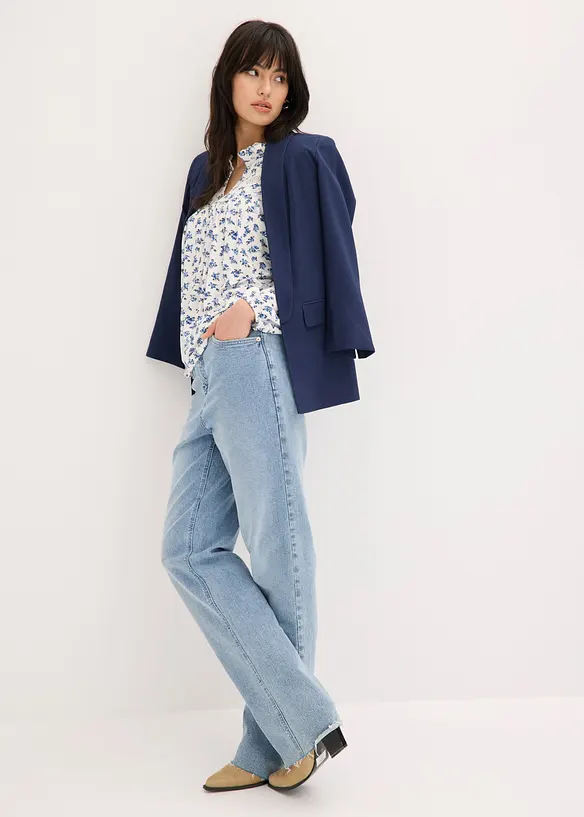 Langarmshirt aus Viskose-Mix, bonprix