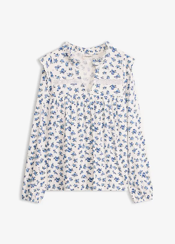 Langarmshirt aus Viskose-Mix, bonprix