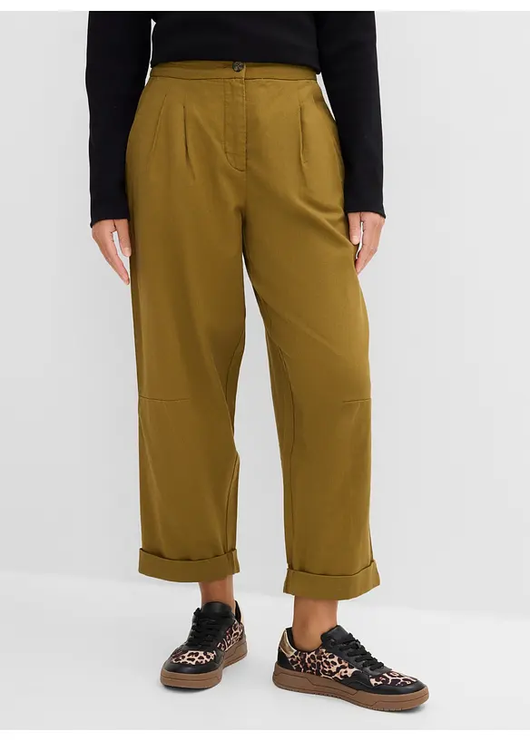 Pantalon ballon 100% coton, bonprix