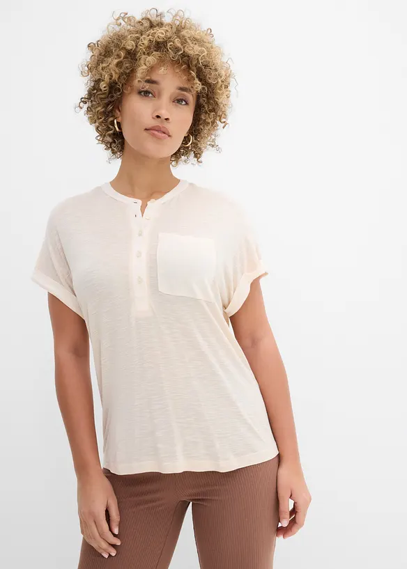 T-Shirt aus reiner Viskose, bonprix
