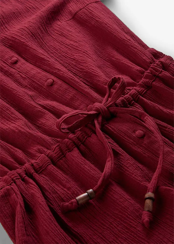 Bluse aus strukturiertem Crinkle, bonprix