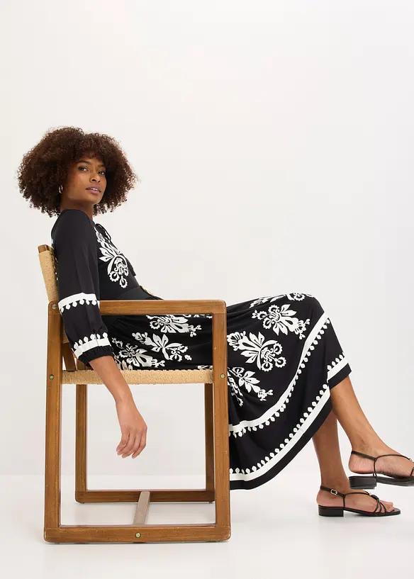 Jerseykleid aus softem Viskose-Mix, bonprix