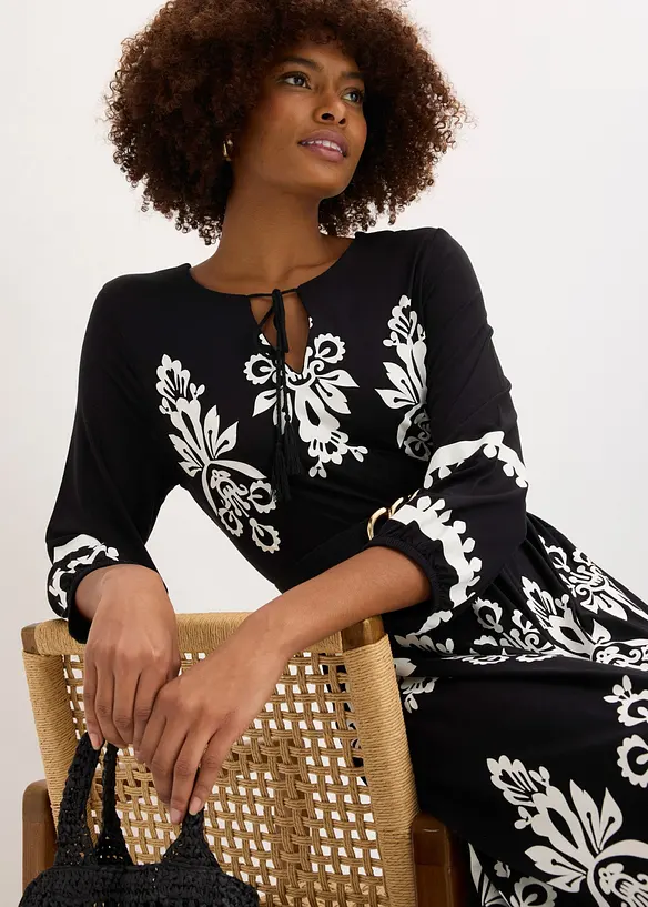 Jerseykleid aus softem Viskose-Mix, bonprix