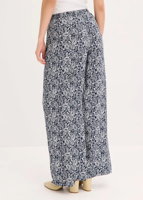 Schlupfhose aus feinem Viskose-Mix, bonprix