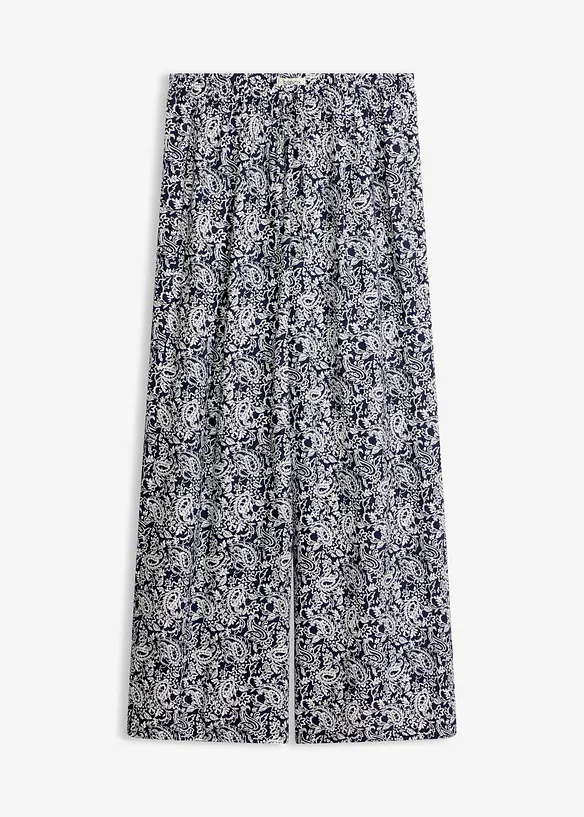 Schlupfhose aus feinem Viskose-Mix, bonprix