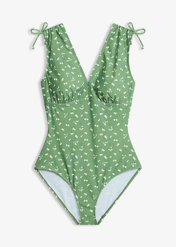 Light Shape-Badeanzug mit breiten Tr&auml;gern, bonprix