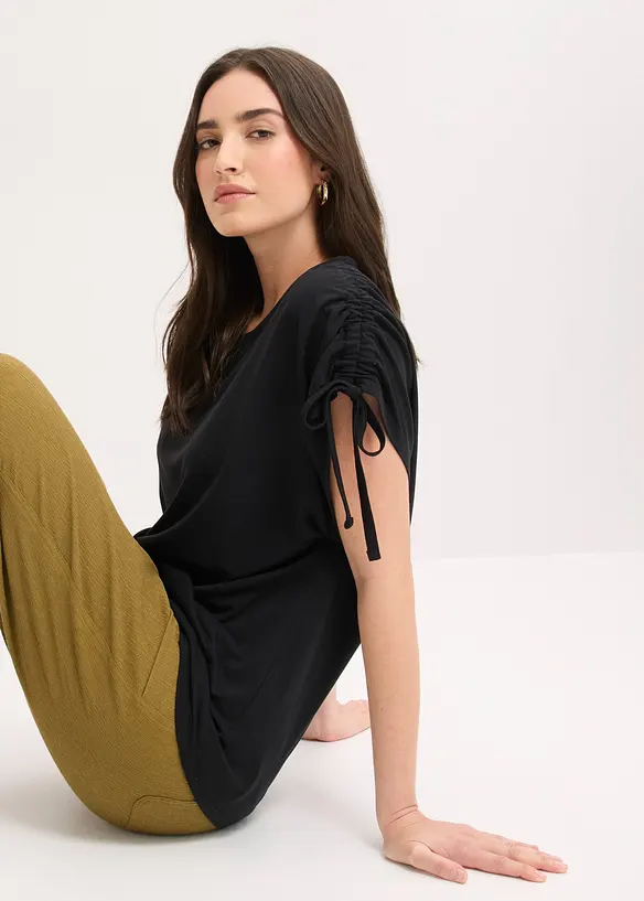 Shirt aus softem Modal-Mix, bonprix