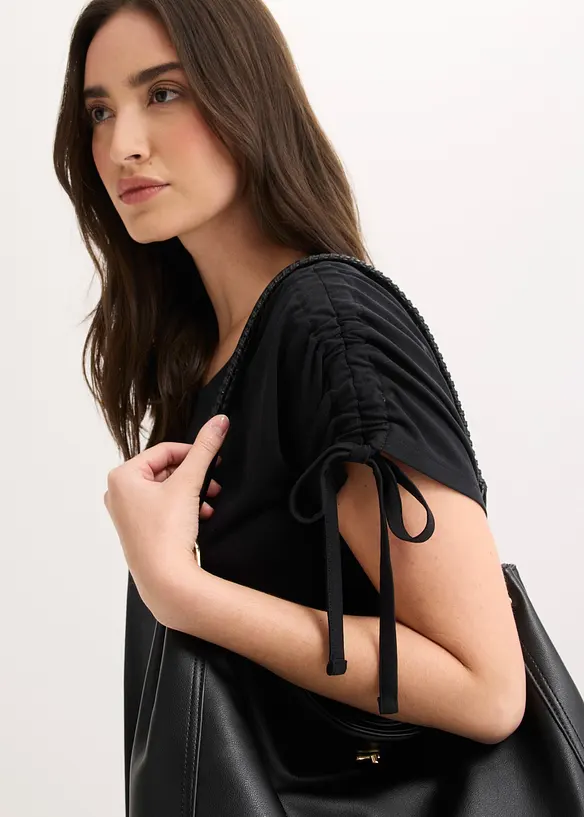 Shirt aus softem Modal-Mix, bonprix