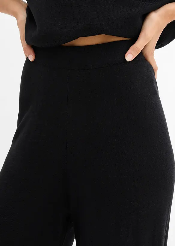 Pantalon en maille fine, bonprix