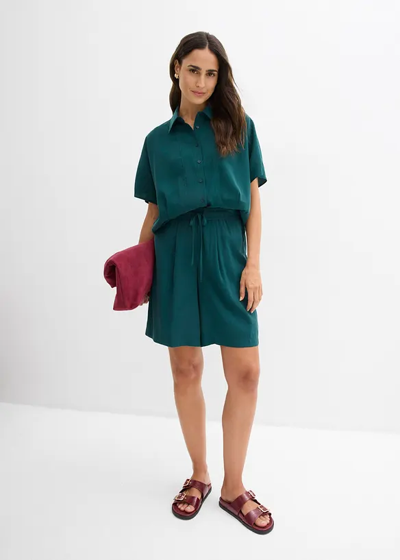 Bequeme Hose aus Viskose-Mix, bonprix