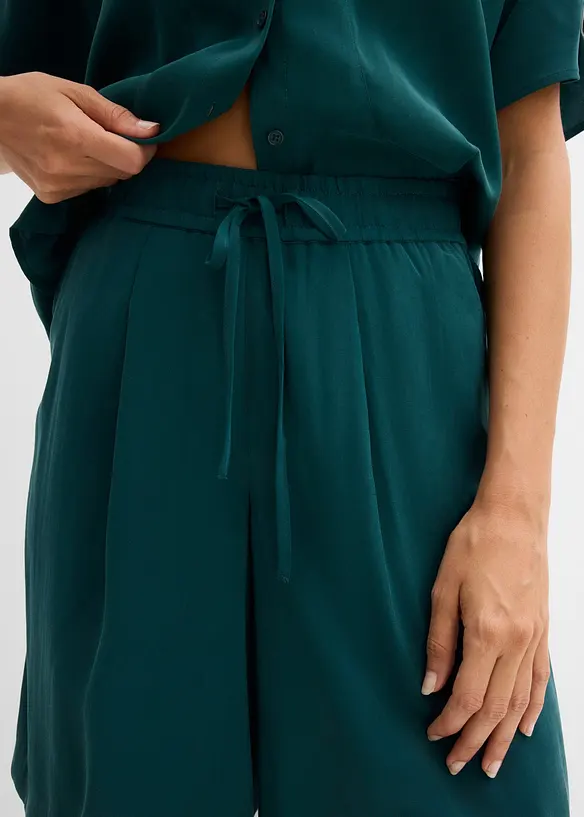 Bequeme Hose aus Viskose-Mix, bonprix