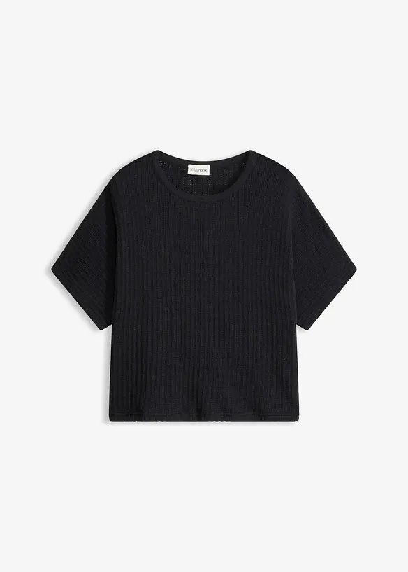 T-shirt l&eacute;ger en maille, bonprix