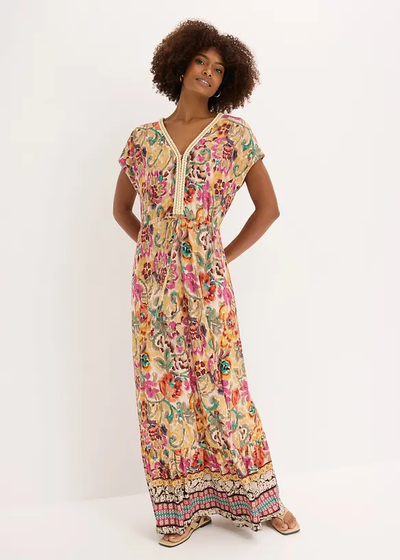 Jerseykleid aus softem Vikose-Mix, bonprix