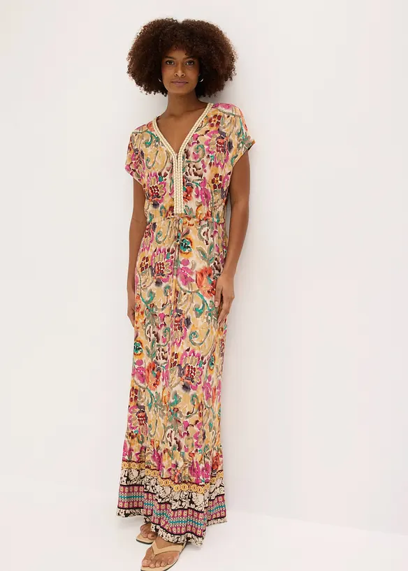 Jerseykleid aus softem Vikose-Mix, bonprix