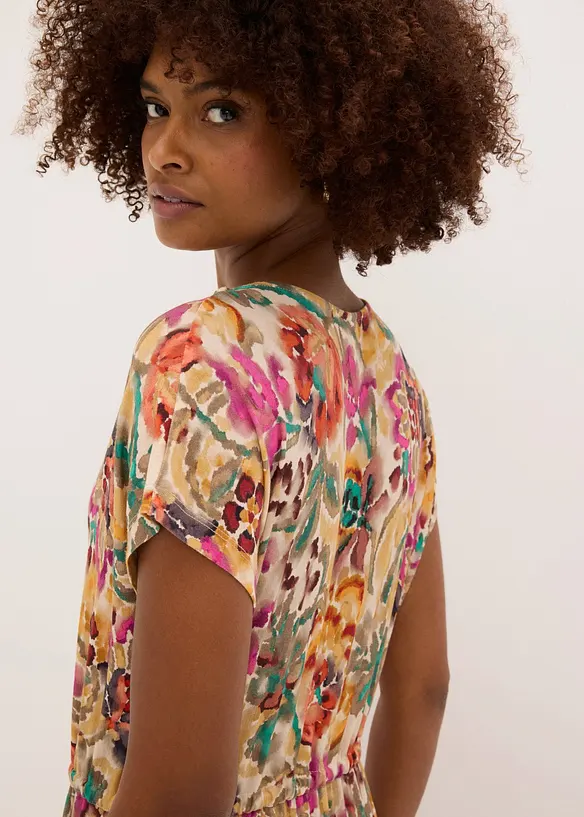 Jerseykleid aus softem Vikose-Mix, bonprix