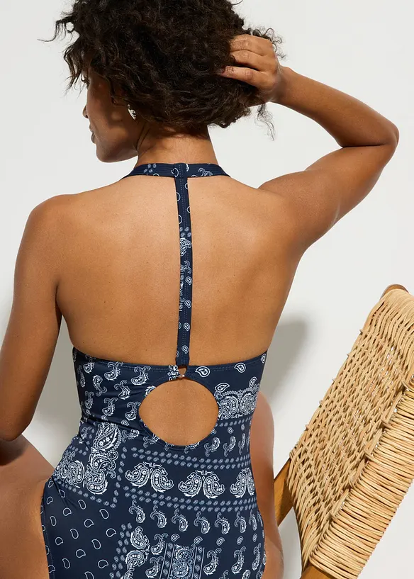 Maillot 1 pi&egrave;ce avec dos original, bonprix