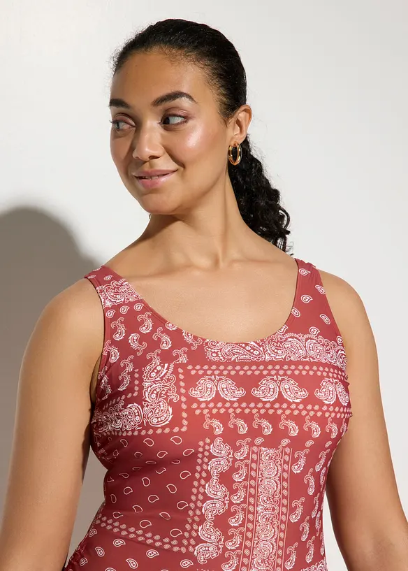 Light Shape-Badeanzug mit Bindeb&auml;ndern, bonprix