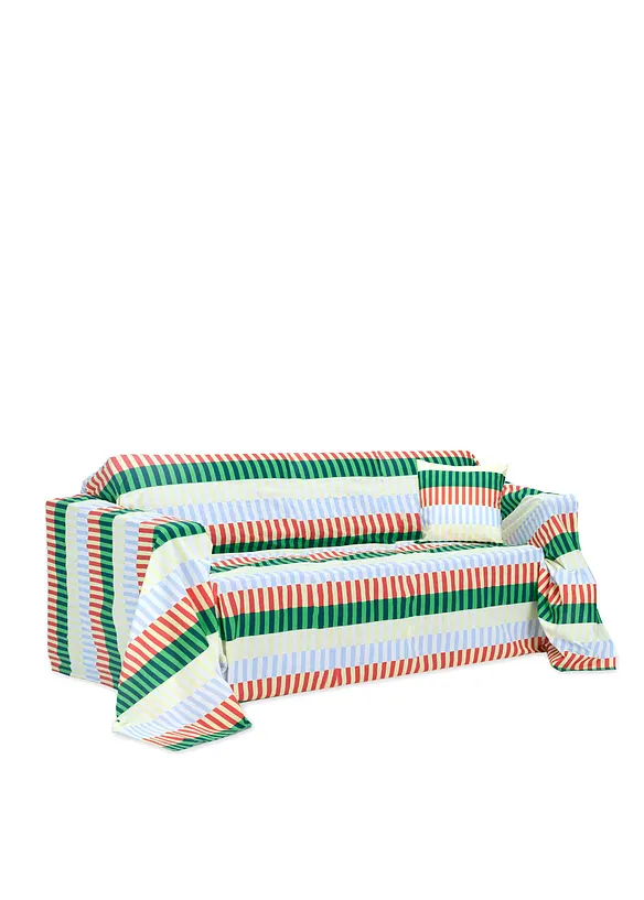 Dessus de lit &agrave; rayures color&eacute;es, bonprix