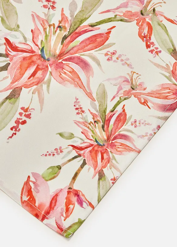 Nappe d&eacute;perlante &agrave; imprim&eacute; floral, bonprix