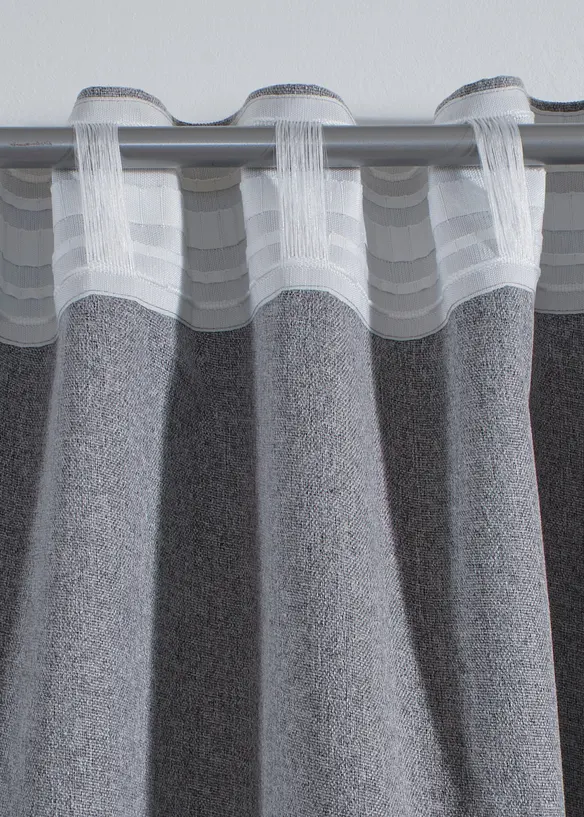 Verdunkelungsvorhang mit innenliegender Beschichtung (1er Pack), bonprix