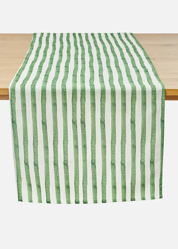 Chemin de table ray&eacute;, d&eacute;perlant, bonprix