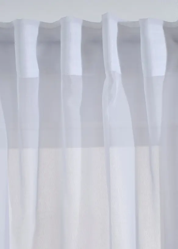 Voilage textur&eacute; en diverses tailles (1&nbsp;pce), bonprix