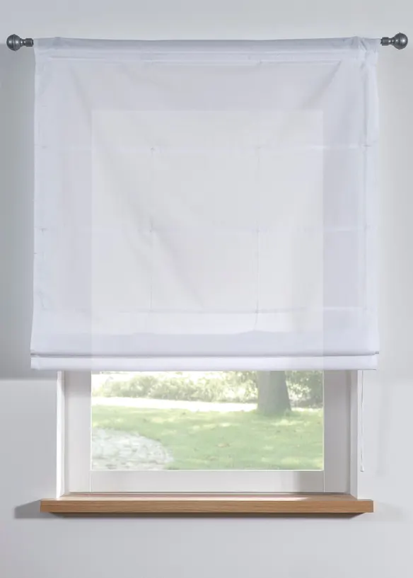 Store pliss&eacute; uni, dans diverses tailles, bonprix