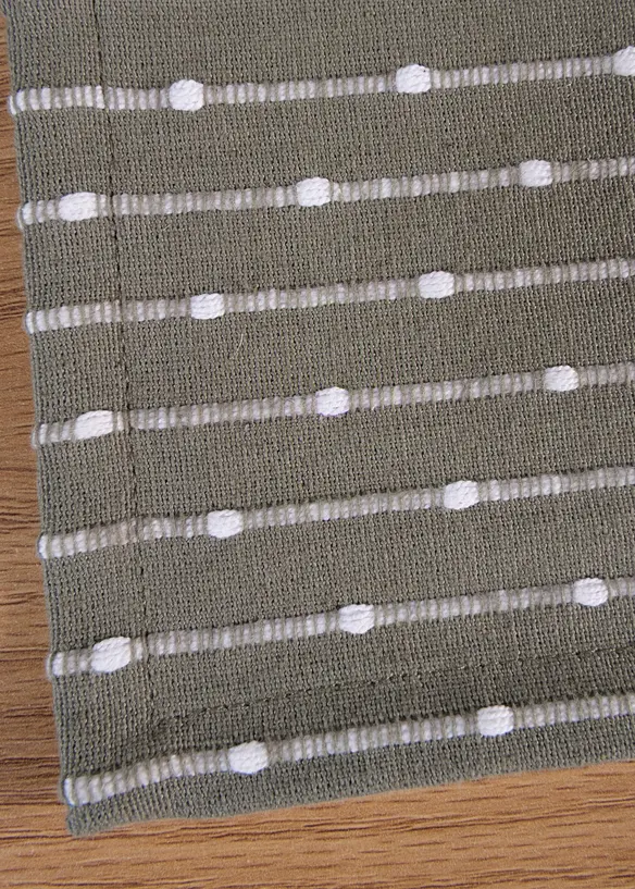 Lot de 2 &nbsp;sets de table tiss&eacute;s en coton, bonprix