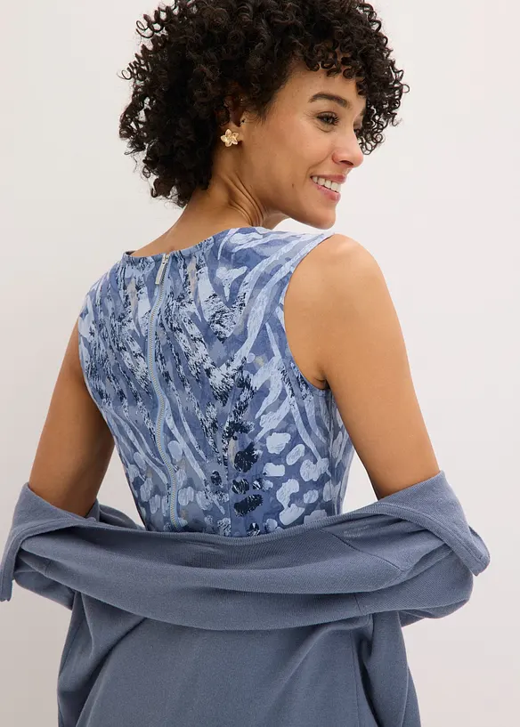 Robe fourreau en coton, bonprix