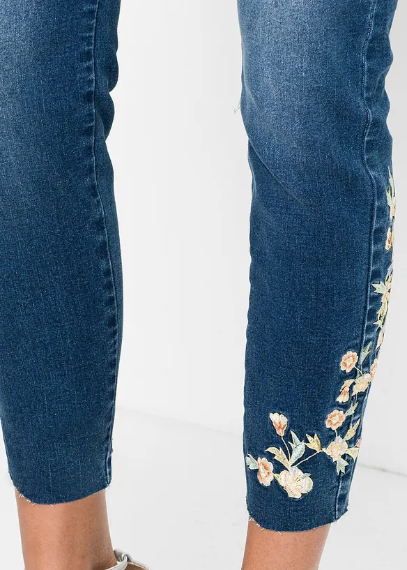 Skinny-Jeans Mid Waist, cropped, bonprix