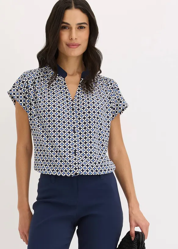 Blouse imprim&eacute;e, bonprix