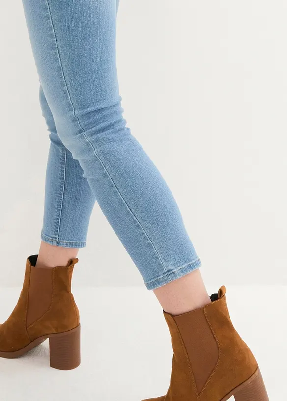 7/8-Jeans mit Schlitz Stretch, bonprix