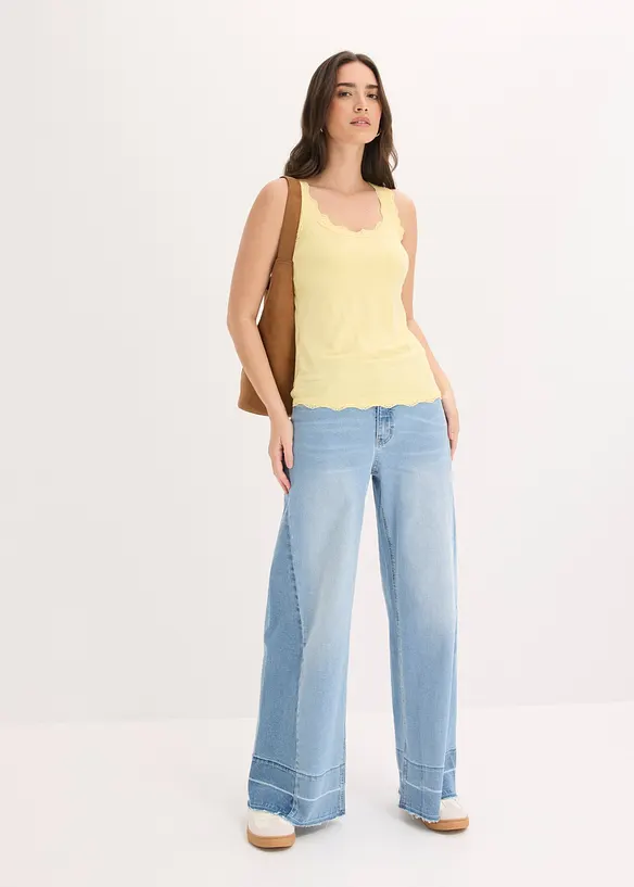 Tops &agrave; dentelle, bonprix