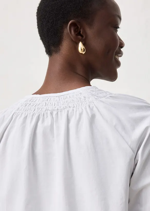 Tunika mit Seidenanteil, bonprix