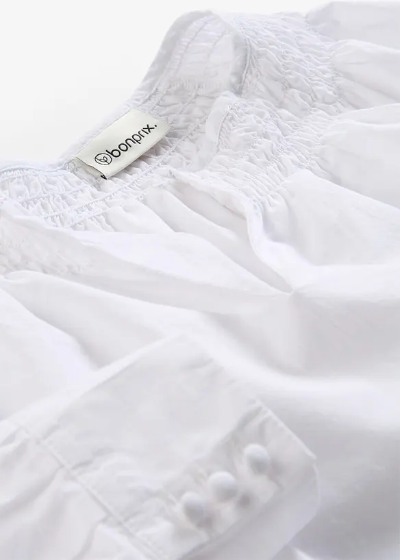 Tunika mit Seidenanteil, bonprix