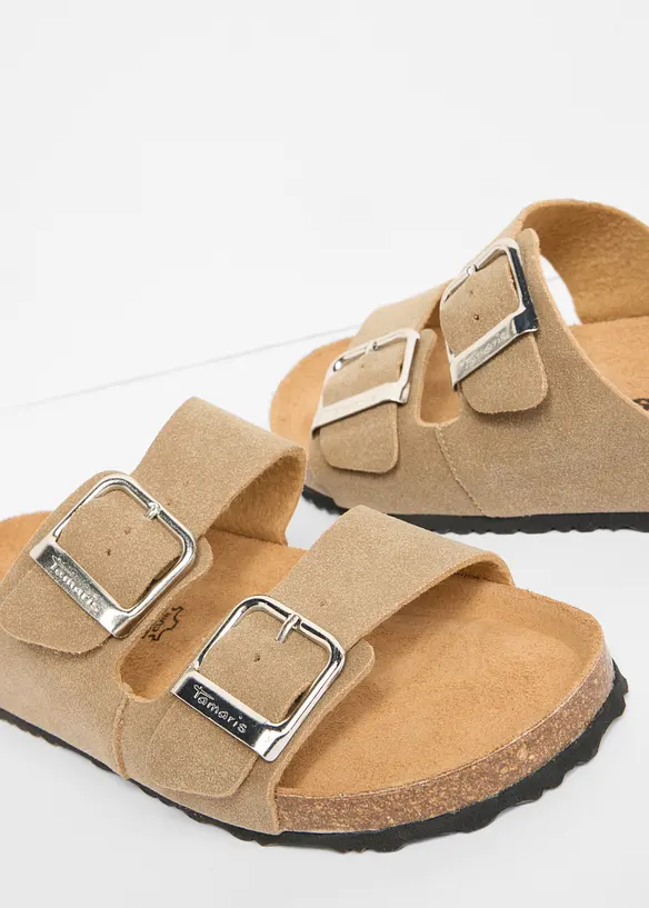 Mules Tamaris en cuir, Tamaris
