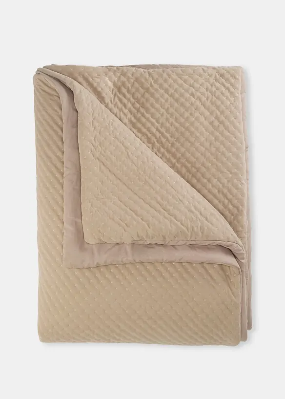 Couvre-lit en velours, bonprix