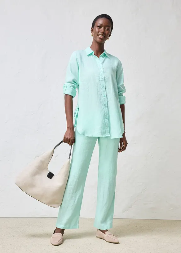 Chemisier 100&nbsp;% lin, bonprix