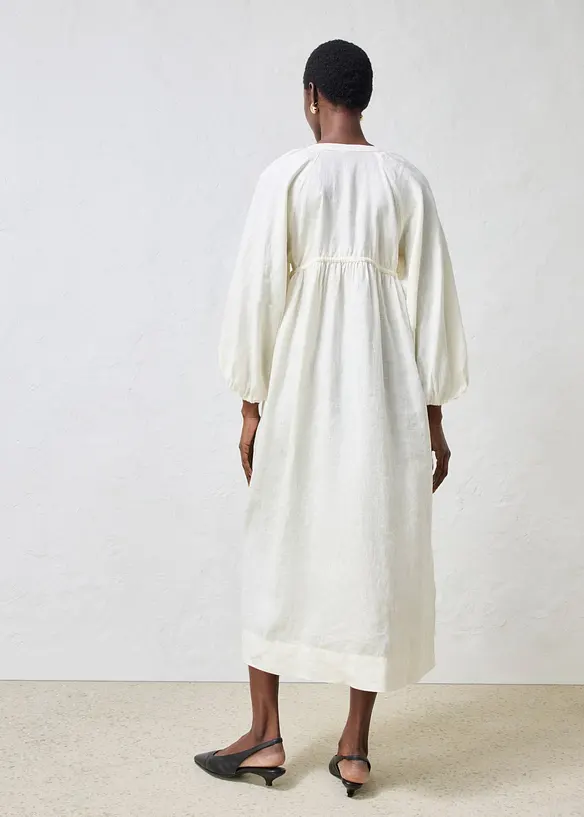 Robe longue 100% lin, bonprix