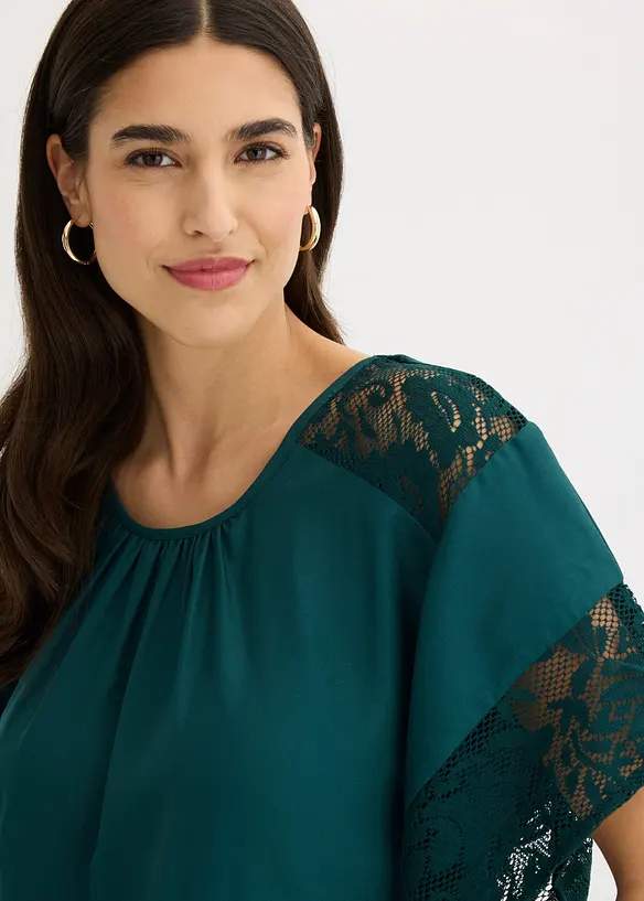 Blouse avec applications, bonprix