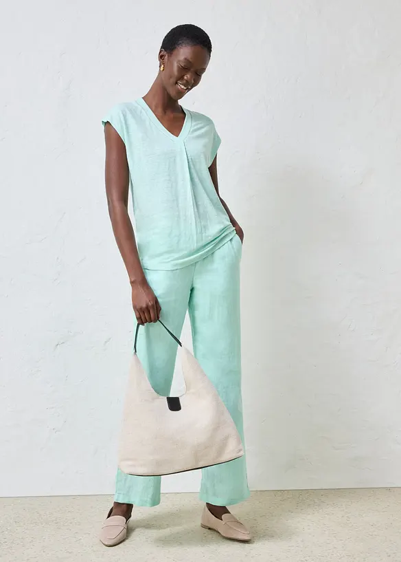 T-shirt 100% lin, bonprix