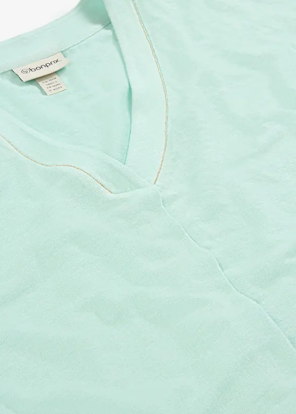 T-shirt 100% lin, bonprix