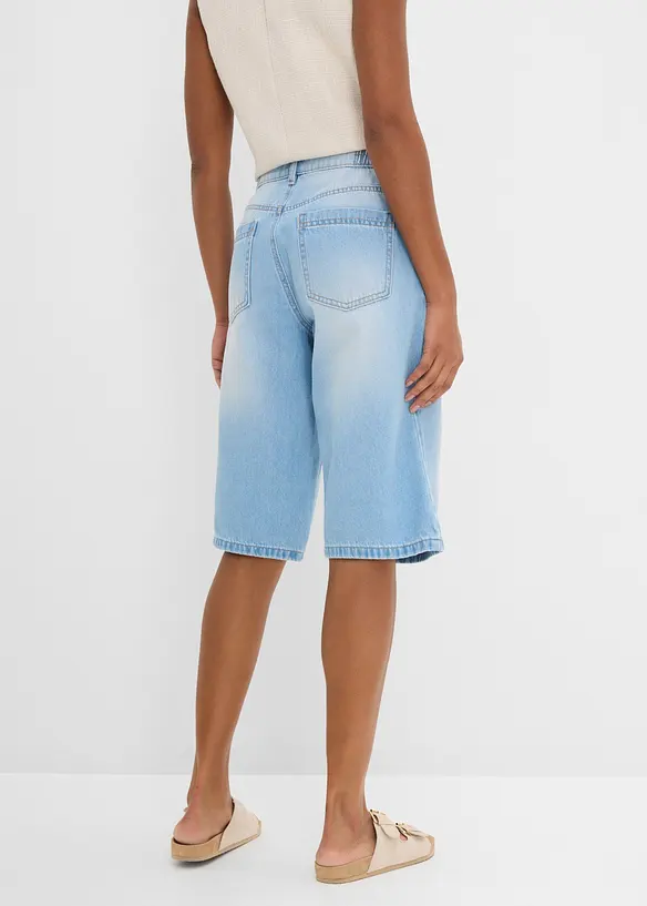 Jeans-Bermuda Mid Waist, bonprix